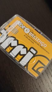 carte korrigo jaune